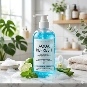 Gel Douche Parfumé aux Herbes pour Tous les Genres, Blanchissant, Hydratant, Anti-Bactérien, Moussant pour Adultes - Vente en Gros par Fournisseur Malaisien - Product Image 2