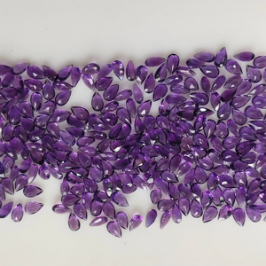 Ametista Africana Natural, Corte Pera de 5x3MM, Color Púrpura, Gema Suelta de la Mejor Calidad para Joyería, Gemas de Red Mountain - Product Image 3