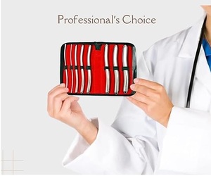 Ensemble de dilatateurs Hegar de qualité supérieure, fabrication allemande, 7,5 pouces, instrument double extrémité, manuel, en acier inoxydable - Product Image 3