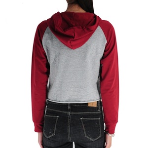 Sudadera con capucha corta vintage personalizada para mujer, oversize, con forro polar, manga larga, estilo hip hop, estampada, lavada, para invierno - Product Image 1