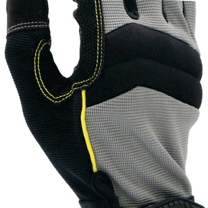 Guantes de Motociclismo de Cuero para Invierno, Cortos, para Hombre, con Pantalla Táctil, para Motocross y Cross Country - Product Image 4