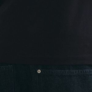 T-shirt pour homme, coupe ajustée, col rond, léger, respirant, mélange de coton, sport, décontracté, avec service OEM ODM personnalisé - Product Image 5