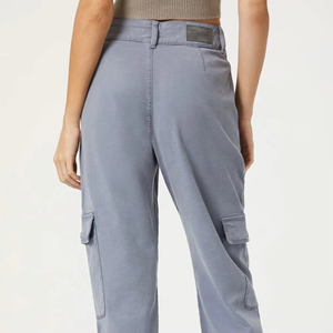 กางเกงวอร์มขายดีสำหรับฤดูหนาว แห้งเร็ว ระบายอากาศได้ดี ผ้าฟลีซ เอวยางยืด คุณภาพสูง สไตล์คาร์โก้ สตรีทแวร์ - Product Image 5