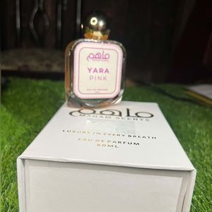 Perfume de Mujer de 50 ml, Lujoso y Clásico, en Envase Satinado con Tapa Esférica Dorada, Aroma Floral Oriental Dulce y Duradero, Eau de Parfum Rosa - Product Image 5