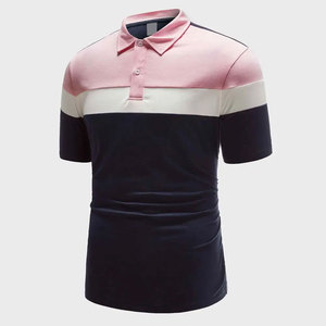 Polo pour homme respirant de haute qualité, décontracté, nouveau design personnalisé, polo uni pour homme, design à boutons, polo de golf - Product Image 2