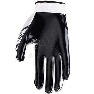 Gants de football en cuir sur mesure de haute qualité - Légers/Écologiques, sangle de poignet réglable, antidérapants, unisexes - Product Image 5