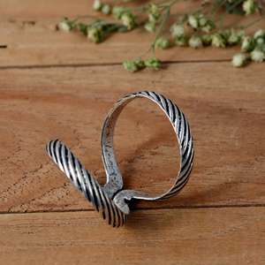 SHYAM JEWELRS Handmade Sterling Silver <b>Open</b> Band Arthritis <b>Ring</b> DIP/PIP Support Band Unisex Luxury Statement Jewelry - Product Image 4