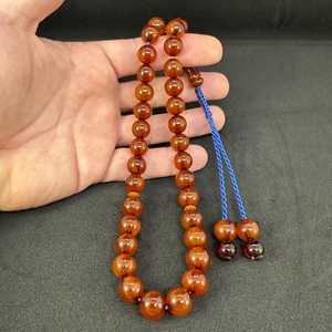 ลูกประคำเรซิ่นกันน้ำทำมือ สำหรับสวดมนต์อิสลาม มิสบาฮ์ ของขวัญวันรอมฎอนและอีด ของตกแต่งบ้าน รูปวงกลมลายเทวดา - Product Image 1
