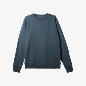 Sweat-shirt tricoté à col rond surdimensionné avec motif numérique, couleur unie, manches longues, coupe ajustée, décontracté, streetwear d'hiver - Product Image 6