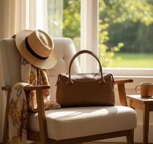 Bolso Tote Grande de Cuero para Mujer, Bolso de Hombro, Bolso Bandolera, Bolso de Mano de Cuero para Uso Diario, Elegante Bolso de Trabajo para Mujer - Product Image 6