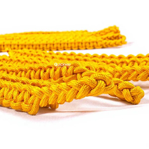 Cordón de Hombro para Uniforme Ceremonial Dorado Personalizado, Cómodo, de Seda y Poliéster, en Grandes Cantidades, a Bajo Precio - Product Image 5