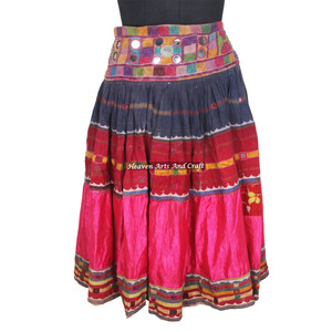 Vintage Full Hand Embroidery Ethnic Design Banjara Skirts Beautiful Vintage Kutchi Skirt - Product Image 1