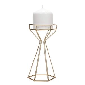 Lujoso candelabro de Metal de 3 cabezales para el hogar y la decoración de iluminación navideña al aire libre elegante candelabro - Product Image 5