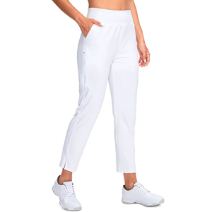 Pantalones de golf de corte ajustado para mujer: elásticos y duraderos, perfectos para golf informal y competitivo. Pantalones deportivos para mujer. - Product Image 1