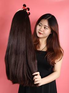 Extensions de cheveux pour bébés de cheveux bruts vietnamiens de la plus haute qualité, prix d'usine brillant et soyeux - Product Image 4