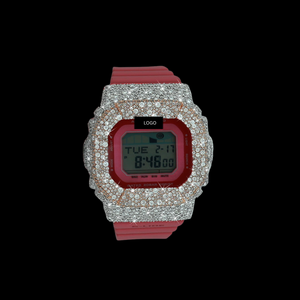 Reloj de Pulsera de Diamantes Moissanite VVS de Primera Calidad, Estilo HipHop, G-sh0ck, Reloj de Pulsera de Moda al Precio de Fábrica Más Bajo - Product Image 1