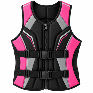 Gilet de plongée premium pour hommes et femmes, gilet de flottabilité en néoprène pour sports nautiques, gilet de sécurité ajustable et léger pour sports aquatiques - Product Image 3