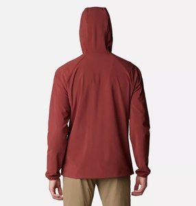 Veste softshell respirante pour hommes, idéale pour les sports de plein air, avec capuche et ourlet ajustables, de haute qualité, pour la randonnée et la course à pied - Product Image 1