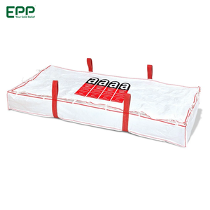 Platten FIBC de gran venta, FIBC autoportante para polvos, bolsas de polipropileno tejido transpirable tubular, Big Bag UN, bolsa FIBC para asbesto - Product Image 1