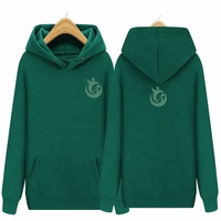 Sudadera con Capucha Bordada para Hombre, Invierno 2021, 100% Algodón, Corte Regular, Mangas Largas, Ecológica y Transpirable