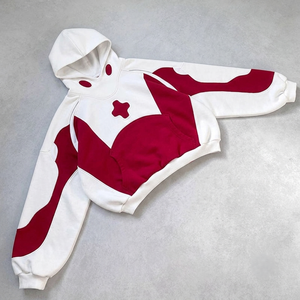 Sudadera con Capucha para Hombre, Estilo Contemporáneo, con Detalle de Corte Preciso, Capucha Ajustable, Estilo Urbano Relajado - Product Image 1