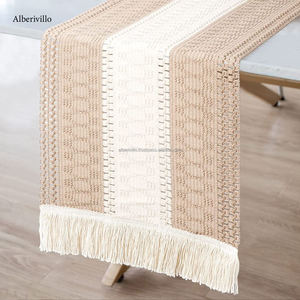 ผ้าปูโต๊ะตกแต่งสไตล์โบฮีเมียนผ้าปูโต๊ะตกแต่งคริสต์มาสโต๊ะรับประทานอาหารผ้าปูรองจานผ้าฝ้ายสไตล์โบฮีเมียน - Product Image 3