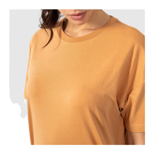 เสื้อยืดโอเวอร์ไซส์ผู้หญิง ระบายอากาศได้ดี ปี 2024 ขายส่ง รับสกรีนโลโก้ พิมพ์ลายดิจิตอล ราคาถูก ผ้าเรียบ เป็นมิตรกับสิ่งแวดล้อม ขายดีที่สุด - Product Image 6