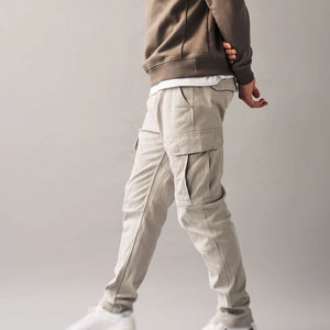 Pantalones Cargo para Hombre de Marca Privada en Venta, Color Liso, Múltiples Bolsillos, Personalizados, Nuevo Diseño en Venta - Product Image 5