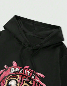 Sudaderas con Capucha para Hombre de Alta Calidad, 100% Algodón, Venta al Por Mayor, Personalizadas con Estampado y Bordado, Forro Polar Suave, Estilo Casual para Invierno y Uso Diario - Product Image 4