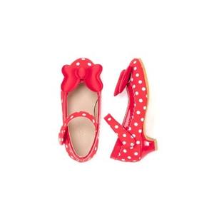 Chaussures habillées à pois de style coréen OZKIZ pour filles de 2 à 6 ans, collection Printemps/Automne, en cuir, vente en gros - Product Image 1