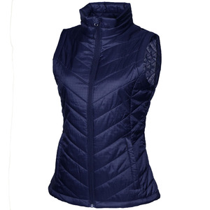 เสื้อกั๊กพัฟเฟอร์ผู้หญิงแบบมีโลโก้สั่งทำพิเศษสำหรับสุภาพสตรี เสื้อกั๊กขนเป็ดสำหรับผู้ชาย - Product Image 6