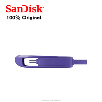 Flashdisk USB 3.2 Gen 1 32GB Ungu, Kecepatan Baca 100MB/s, untuk Ponsel & Tablet Android, PC Tablet, Berbagai Kapasitas, Plastik