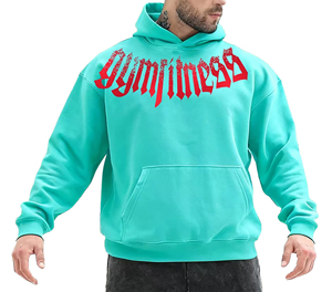 Sweat-shirt à capuche de luxe noir pour homme, coupe oversize, en coton épais, style streetwear hiver, chaud et tendance - Product Image 6