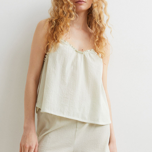 Camisola de Lactancia al por Mayor con Sujetador Incorporado para Mujeres Embarazadas, de Alta Calidad, Personalizada, 100% Algodón - Product Image 5