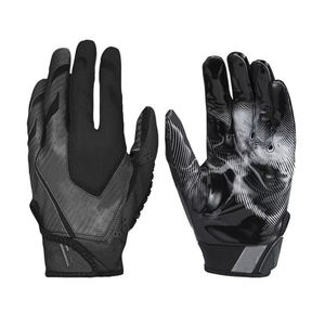 Gants de football américain personnalisés de haute qualité, design personnalisé, légers, confortables, en cuir, polyester, spandex, pour l'hiver - Product Image 1