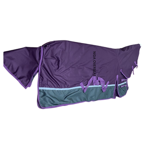 Couverture d'hiver pour cheval 1200 DENIER TURNOUT, couverture d'été, imperméable, équipement équestre, couverture d'hiver pour cheval 100 grammes - 300 grammes - Product Image 1