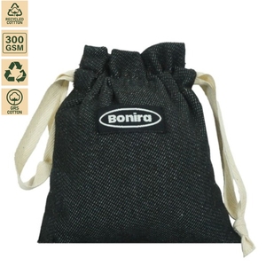 300 GSM Non Laminated Denim Cosmetic <b>Makeup</b> Pouch Travel <b>Makeup</b> 15x17 cm Flat Custom Logo Wholesale OEM Bulk Order Model SS272B - Product Image 1