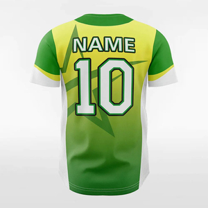 Camiseta de Béisbol Estampada de Primera Calidad para Adultos, para Softbol y Fútbol Americano, Transpirable, que Absorbe la Humedad, Colores Personalizados y Servicio OEM - Product Image 6