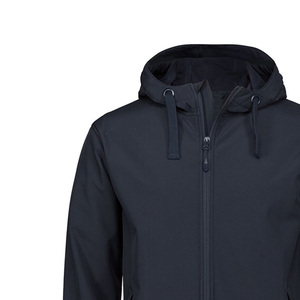 Chaqueta de Forro Polar con Capucha para Hombre, Corte Regular, Exterior de Poliéster, Cierre de Cremallera, Ropa Casual de Otoño, Chaqueta Cortavientos de Softshell - Product Image 5