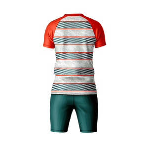2025 hommes Football uniforme ensemble respirant Polyester Jersey avec nom de l'équipe formation survêtement 2025 - Product Image 5
