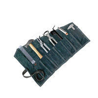 Kit d'outils de ferrage 7 pièces avec étui à roulettes, ensemble de soins des sabots et de ferrage, équipement professionnel pour ferrage équin