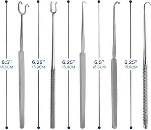 Ganchos para Piel Joseph, Retractores de Mucosa, Espátulas, Ganchos de Piel de Doble Punta, Instrumentos Quirúrgicos Aprobados por ISO - Product Image 3