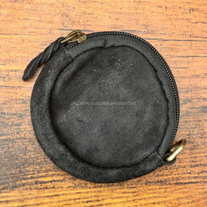 Porte-monnaie en cuir de fourrure de vachette véritable élégant nouveau portefeuille de créateur et porte-cartes portefeuille Mini porte-monnaie sac cheveux sur changement sac à main - Product Image 5