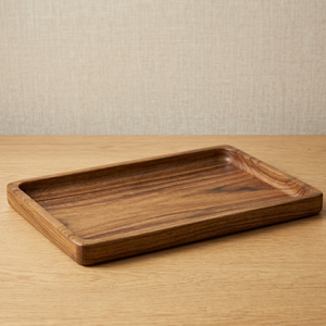 Bandeja de Servir Rectangular de Madera Papdi Hecha a Mano, con Grano Natural Premium, Estilo Moderno Rústico, para Diwali y Decoración del Hogar para Bodas - Product Image 2