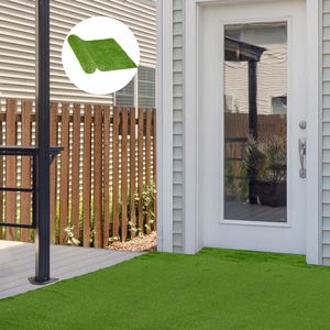 Césped Artificial de 10 x 30 mm, Alfombra de Césped con Protección UV, Putting Green con Orificios de Drenaje, 125 mm de Altura, 5 m de Longitud - Product Image 2