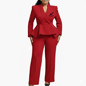 Blazer de Mujer de Último Diseño, Color Sólido, Manga Larga, Botón Único, Blazers de Oficina para Damas, Traje de Mujer, Chaquetas de Negocios para Mujer - Product Image 3