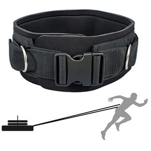 SINEWY SPORTS Hot Sale Waist <b>Belt</b> Neoprene Padded Gym Pulley Strap Fitness <b>Exercise</b> Speed Agility for DeadLift & Squats - Product Image 3