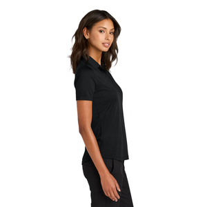 Polo Negro AKA de Alto Rendimiento para Mujer, Camiseta de Golf de Manga Corta que Absorbe la Humedad, Top Informal para Hermandades Griegas - Product Image 2