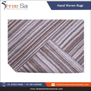 Tapis en coton éco-responsable, tissage plat, fibres naturelles, réversible, pour une décoration durable ou des maisons de style spa, à prix avantageux - Product Image 5