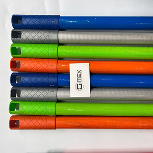 ไม้กวาดพื้น GMEX Classic Color ด้ามไม้ ขนแปรงพลาสติกเป็นมิตรกับสิ่งแวดล้อม ทำความสะอาดง่าย คุณภาพสูง ขนาด 120 ซม. สำหรับใช้ในบ้าน - Product Image 6